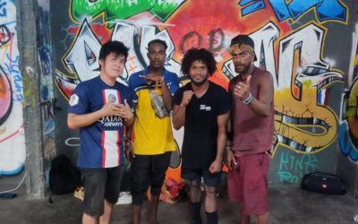 des Bboys au Vanuatu